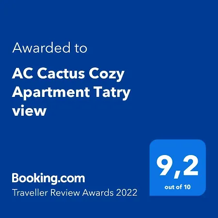アパート Tatrystay Cactus Cozy Tatry View *